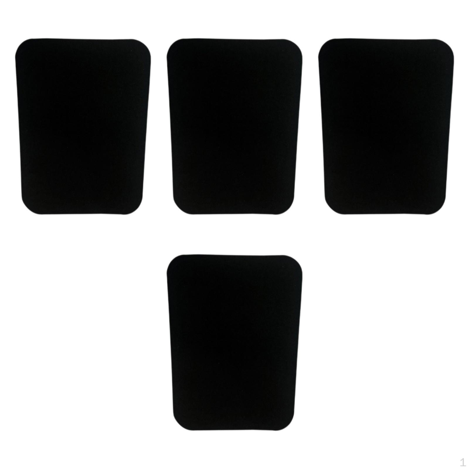 

4 Pieces Snowboard Shin Pads Protector Pad for Sports Ski Protection Rubber Foam Thinkened High