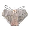 Sweet Sexy Japanese Style Fitness Bow Girls Lolita Panties Underwear Low-Rise Thong Female Lingerie