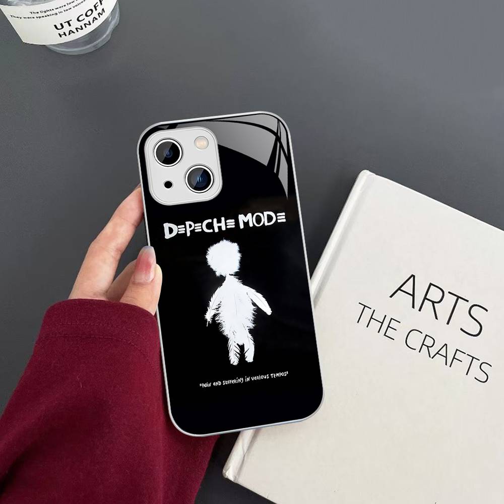Rock D-Depeche Cool Mode For IPhone 14 13 12 Mini 11 Pro XS Max X XR 14 Plus Tempered Glass Cover