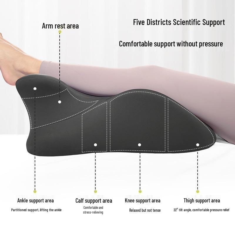 Multi-functional Memory Foam Nap Pillow for Bed: Lumbar and Leg Cushion with Phone Support