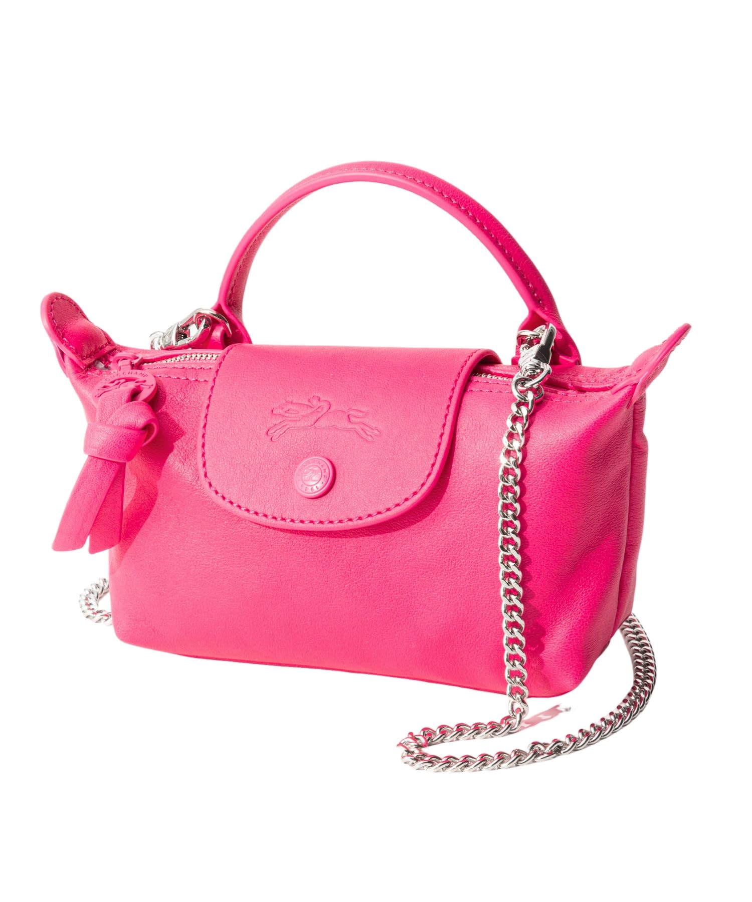 

Longchamp Le Pliage Xtra XS Pouch Shoulder 34205 Pink Bag, HFR, Women s, (Used) рожевий