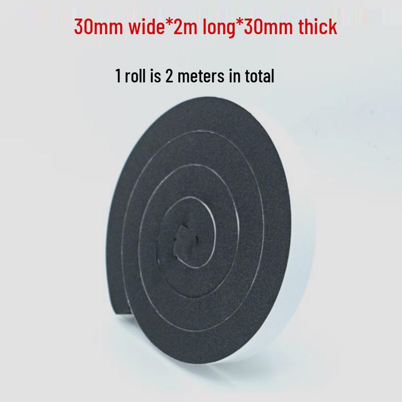 Black Self-Adhesive Fire Retardant Foam Tape