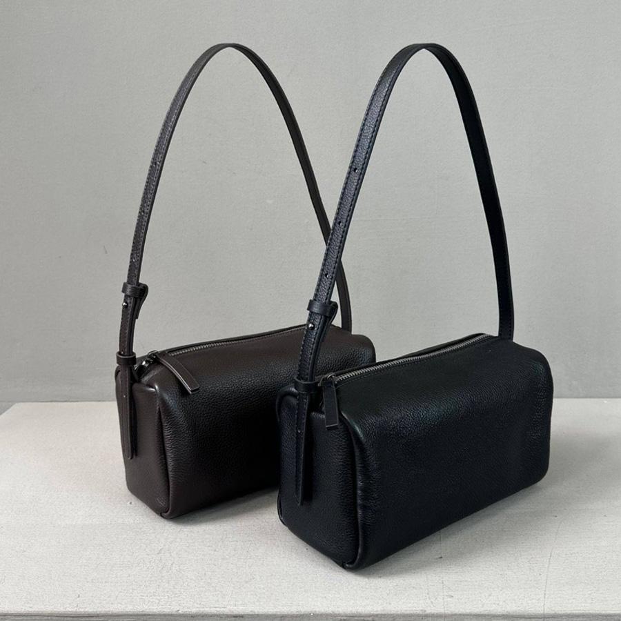 Barrel Shaped Suede Frosted Cowhide Underarm Bag For Women Luxury Designer Handbag Purse 2026 New In Fashion Shoulder Crossbody