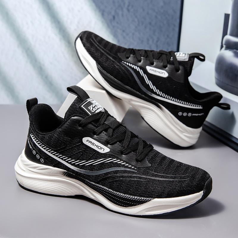 New annual popcorn comfortable soft bottom breathable fish wire mesh couple sports trendy shoes