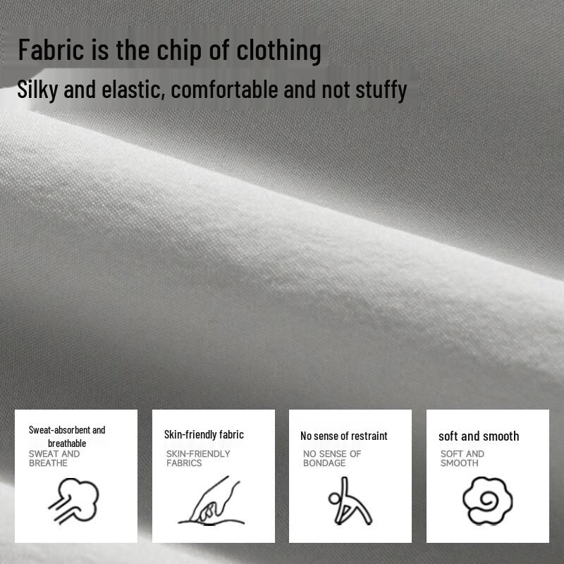 MINISO Men's Slim-Fit Curved Leg Cargo Pants