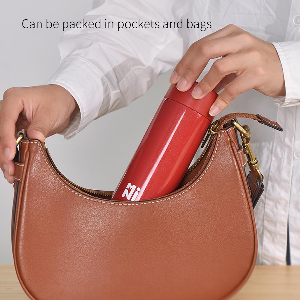 Mini Bottiglia Termos da 230ml Tazza Termos Caffè Fiaschi Sottovuoto Piccola Capacità Portatile Acciaio Inossidabile Viaggio Bevanda Bottiglia d'Acqua Termos