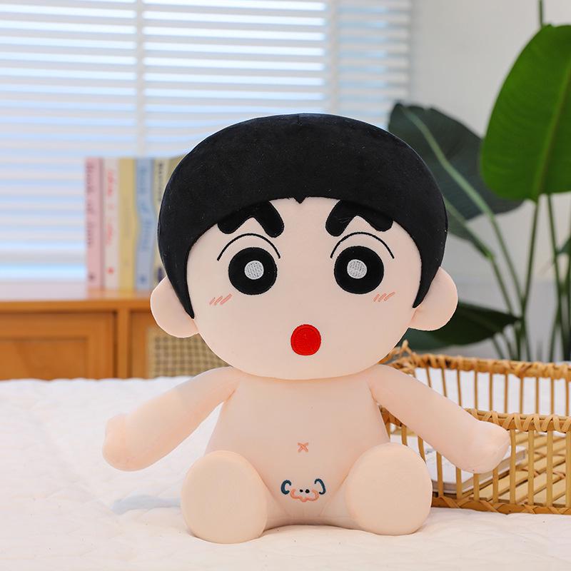 Large Crayon Shin-chan Ultraman Plush Doll & Sleeping Pillow for Girls