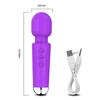 Mini potenti vibratori AV per le donne Bacchetta magica vibratore stimolatore del clitoride femminile massaggiatore vibratore giocattoli del sesso articoli per adulti 18