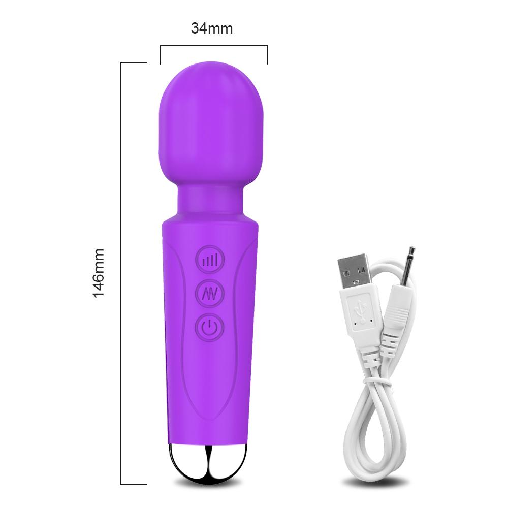 Mini potenti vibratori AV per le donne Bacchetta magica vibratore stimolatore del clitoride femminile massaggiatore vibratore giocattoli del sesso articoli per adulti 18