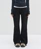 Deketeuumeon Cargo Semi Flared Jeans Dcwpt014Black