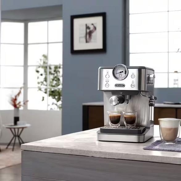 De longhi em450.m silver espresso machine