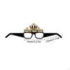 6Pcs Year Glasses Eyewear Costume Eyeglasses Funny Selfie Party Photo Props for