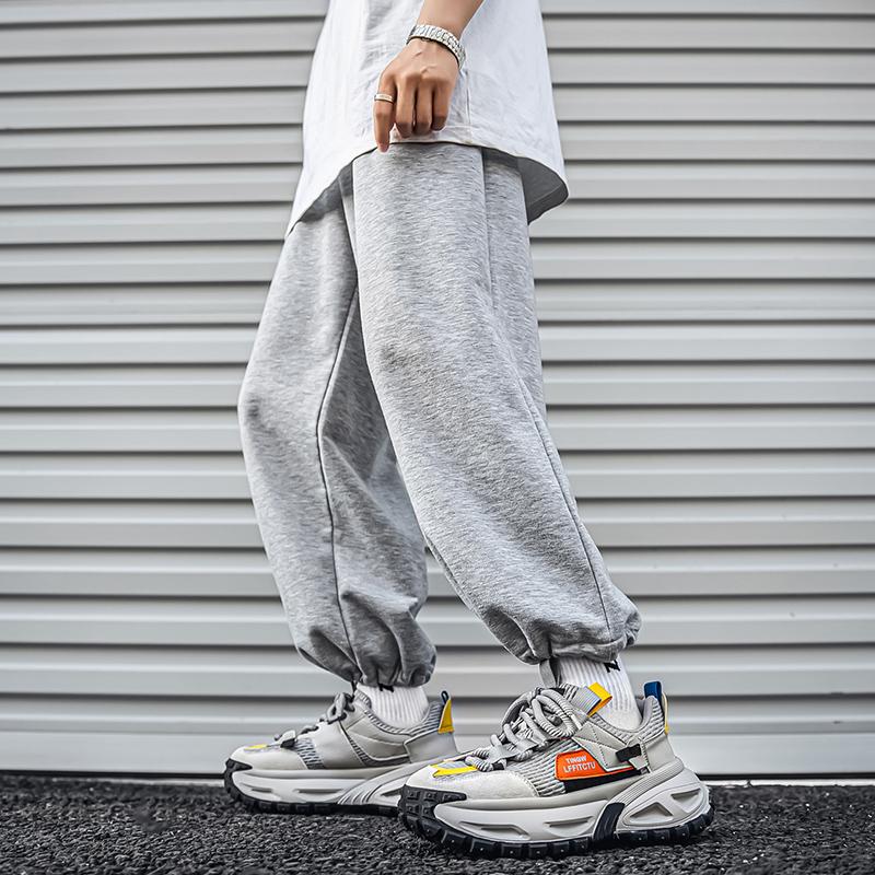 Chunky Sneakers Men Designer Retro Sport Shoes Fashion Casual Leather Fabric Breathable Height Increased Flat Platform Gym Shoes