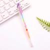 1 Piece Korean Stationery Cartoon Cute Lovely Candy Text Marker Gel Pens Student School Supplies Change 7 Colors Draw