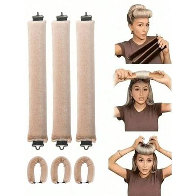 Hair Styling Tools Set: No-Heat Hair Curler, Convenient Hair Styling Tool, Sponge Hair Curler