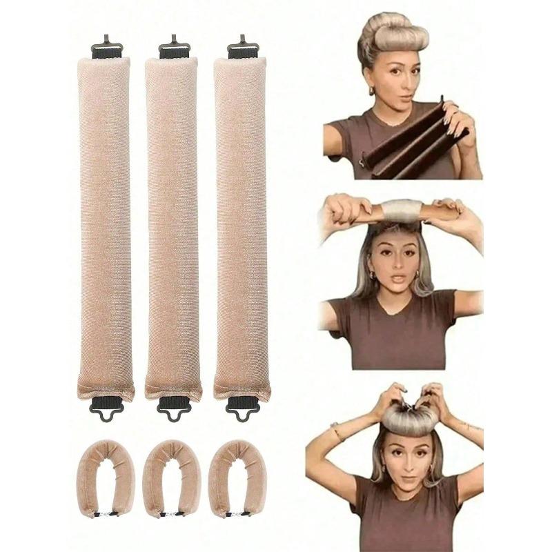 Hair Styling Tools Set: No-Heat Hair Curler, Convenient Hair Styling Tool, Sponge Hair Curler