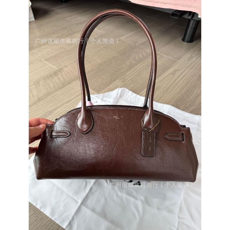 2 New Empire Carryall premium texture oil wax picofarad stick underarm bag fashion handbag