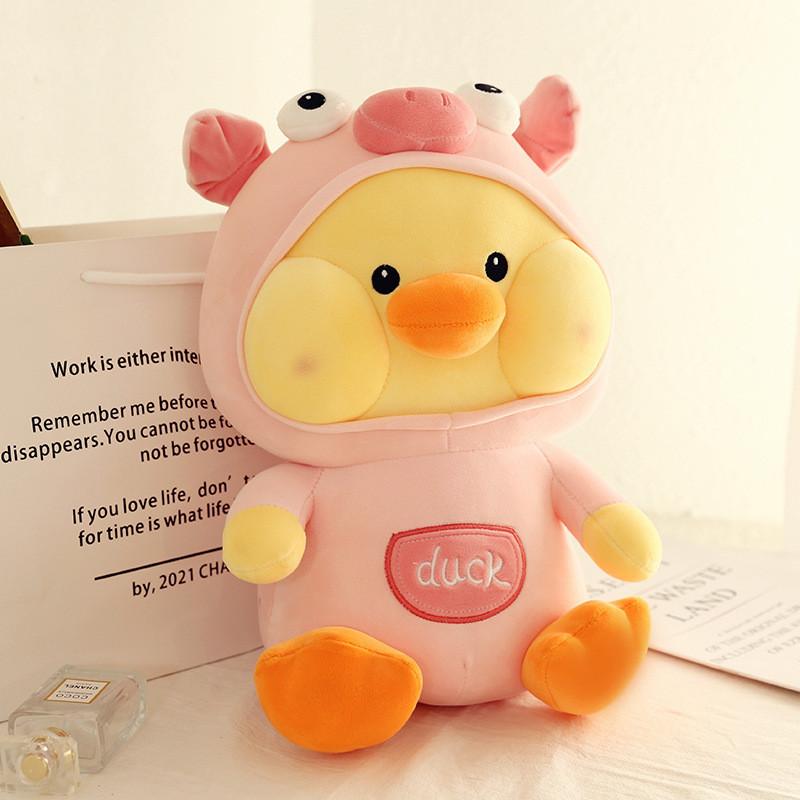 Frog Pig Dududuck Plush Toy Cartoon Stuffed Doll Bedroom Decoration Gift Kids