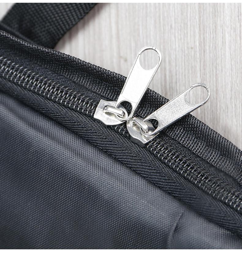 Large Capacity Foldable Hanging Storage Bag: Three-Layer Wardrobe and Travel Organizer