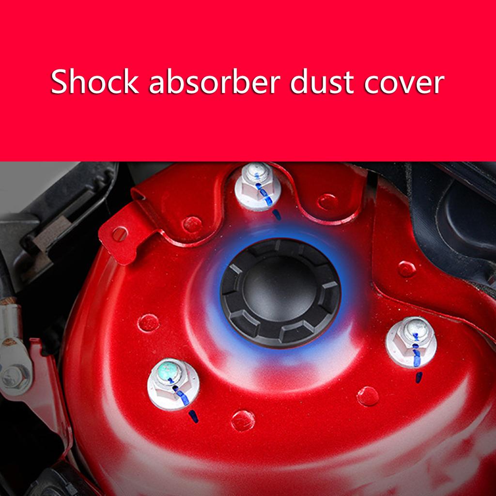 2Pcs/Set Shock Absorber Trim Protection Cover Waterproof Dustproof Cover for 3 6 CX-3 CX-5 CX-9 2014 2015 2016 2017 2018