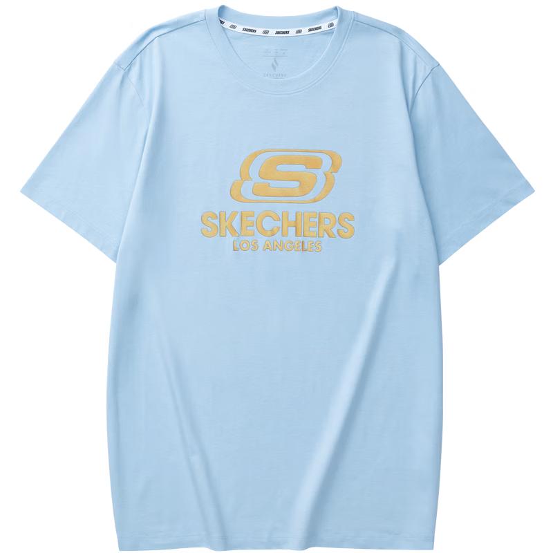 Skechers Unisex Summer Breathable Short-Sleeve T-Shirt XL
