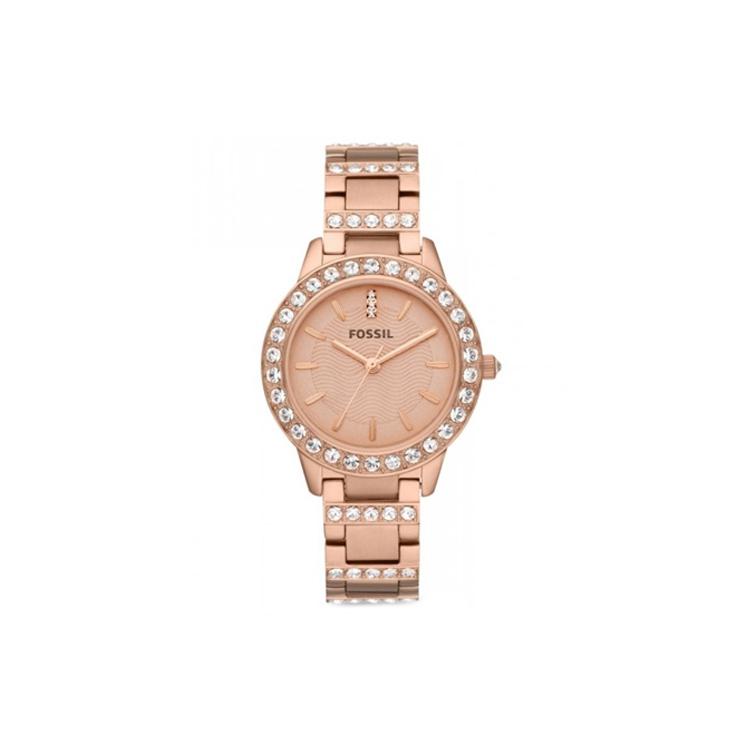 FOSSIL Yasi Collection Wrist Watch Quartz Movement Stainless Steel Strap 34mm Gold Dial Women s Watch ES3020 Gold Dial