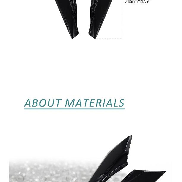 LINGQI Side Fender for Second-Generation Longer Rear Fender Fit To  Light Bee X and S.
