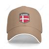 Multifunction Denmark Flag Shield Sandwich Baseball Cap Unisex Sports Casual Caps Golf Hat Fishing Outdoors
