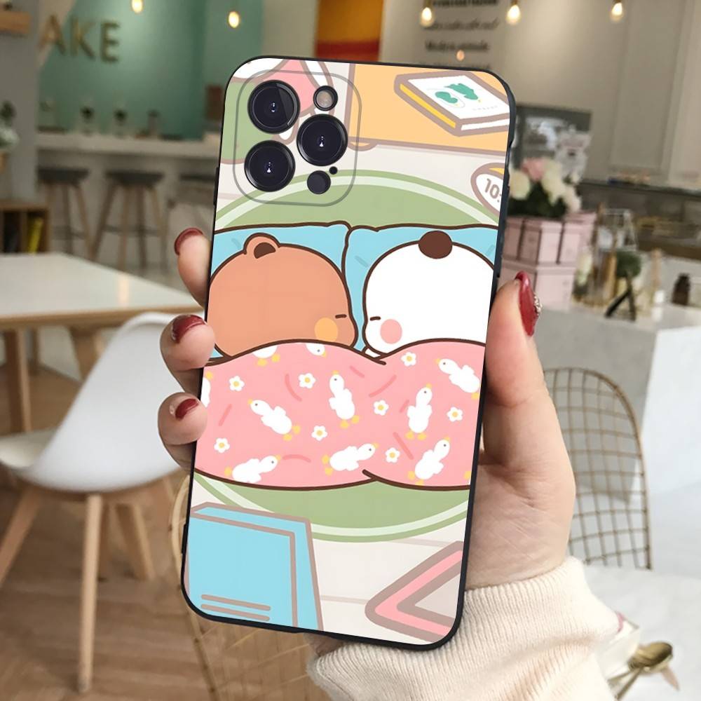 BUBU DUDU Cartoon Phone Case For Iphone 17 16 15 16e 14 13 12 11 Pro Max Plus Case Cover Coque