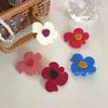 Women's Cute Summer Flower Hair Clips - Duckbill and Fringed Bangs Style