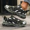 2025 New Men Camouflage Sports Shoes Anti Slip Shock-absorbing Running Shoes Ideal Choice for Outdoor Exploration Daily Exercise