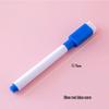 Creative Erasable Whiteboard Marker with Brush Tip - Water-Based Colored Pen for Kids' Drawing