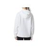 Under Armour FW22 Solid Color Small Logo Print Hoodie Women Hoodie White 1374117-100
