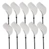 Xiaomi Golf Club with See Through Window 10Pcs Golf Covers Golf Wedge Headcovers Clear Visible Head Covers Golf Accessories for Putters