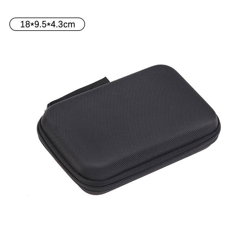 1 stk Eva Vanntett Hardt Etui Oppbevaring Verktøyveske Verktøykasse Med Nettinglomme Verktøysett Multimeter Oppbevaringsveske Organizer