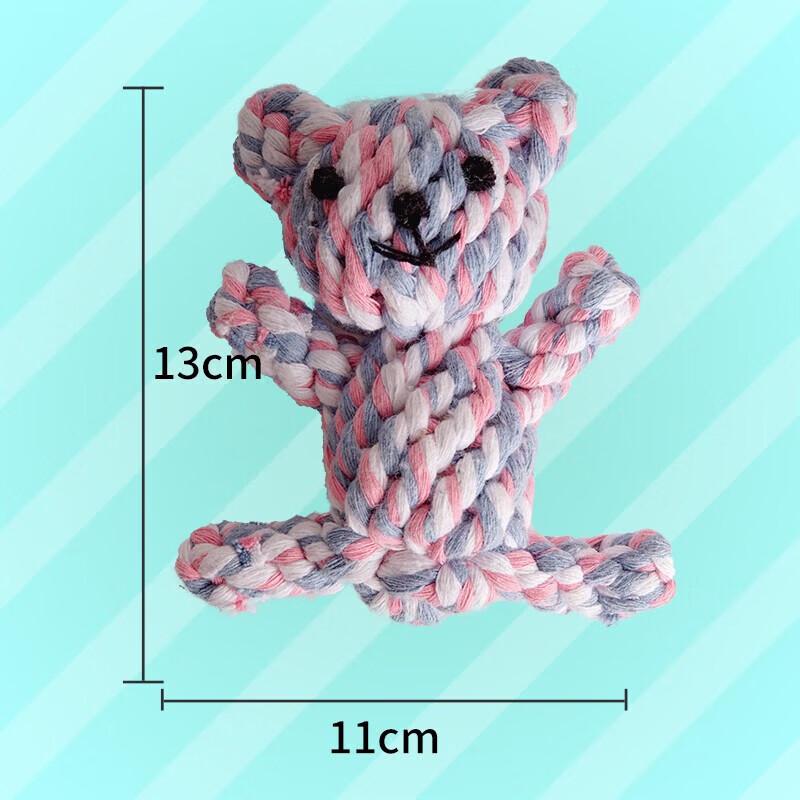YOUNGER PET Puppy Cotton Rope Chew Toy Set