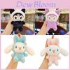 Cute Kuromi Cinnamonroll Rabbit Plush Toy Pendant Keychain Backpack Ornament Gift