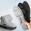 Fashion Graphene Insoles for Adults Sweat-absorbent and Breathable Men's and Women's Sports Shock-absorbing Massage Comfortable Shoe Pad