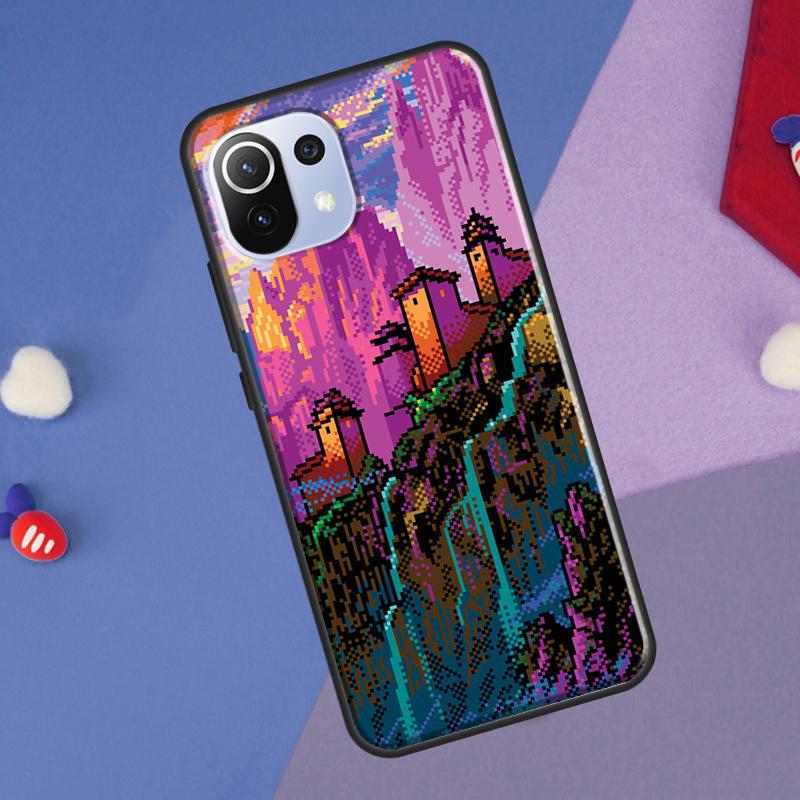 Art Pixel Aesthetic Cover For Xiaomi 13 14 Ultra 11T 12T 13T 14T Pro POCO X7 Pro X3 X5 F3 F5 F6 M6 X6 Pro Case