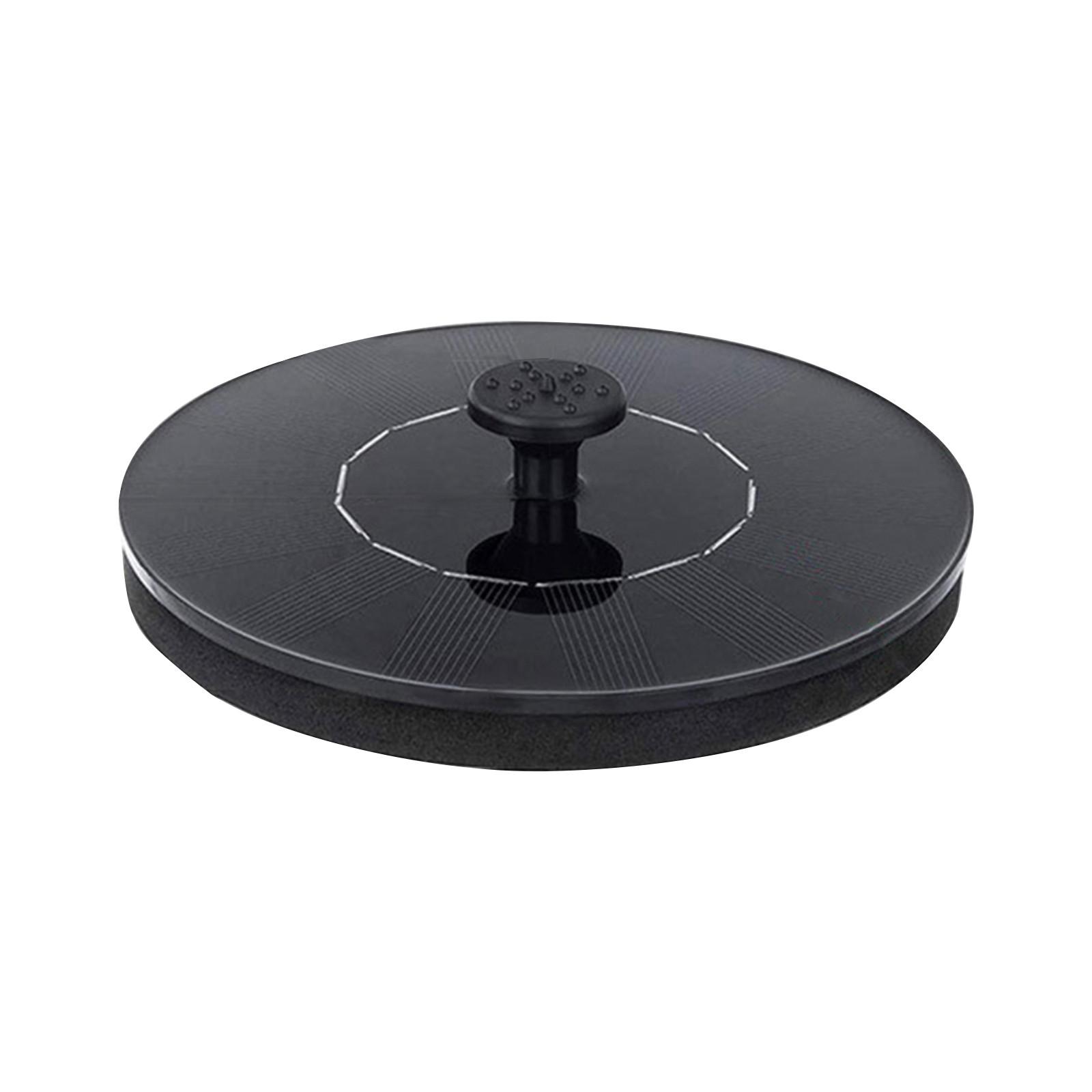 

Круглый солнечный элемент - батареи не требуются, стеклянный солнечный элемент с 7 насадками и фиксированным столбом, 2025 г., солнечная батарея для поилки птиц, на открытом воздухе, в бассейне, в саду, в пруду B