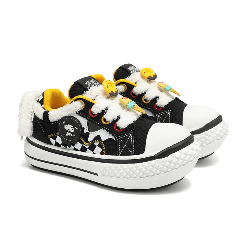 Совместная обувь детская светло-голубая мультяшная парусиновая обувь женская весенне-осенняя новая с увеличением роста уродливая милая обувь с большой головой женская 35