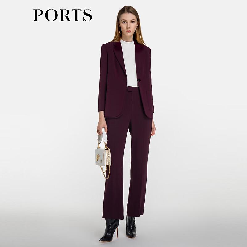 PORTS Women's Silk Blend Mid-cuff Trousers