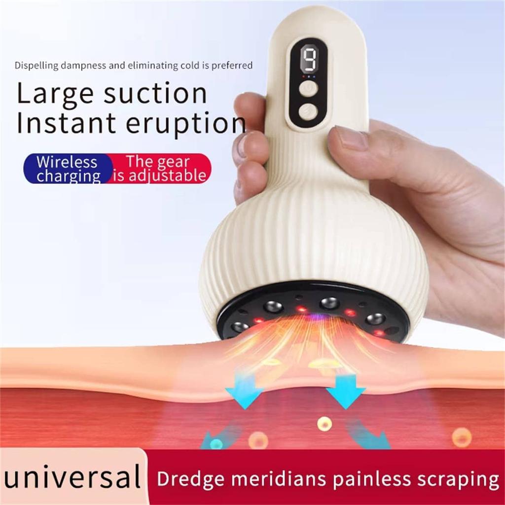 Household red hot compress negative pressure charging electric cupping massager, back massager sucker massager
