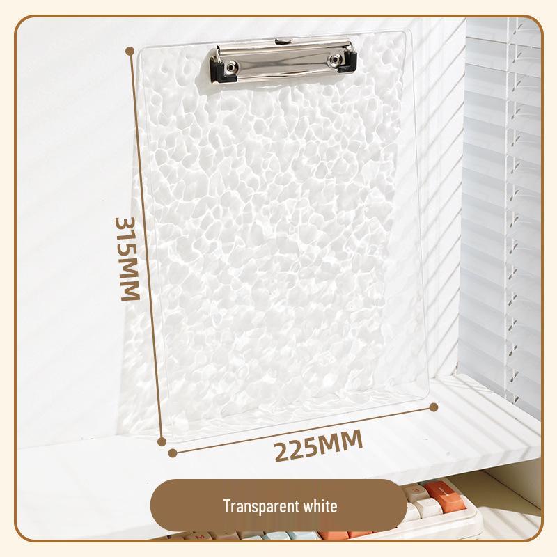 Double Clip Writing Board with Storage for A3/A4 Documents - Ideal for Students & Office Use