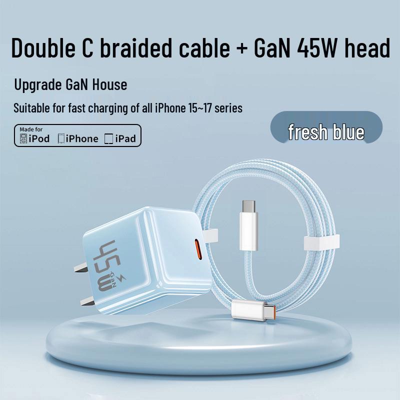 45W GaN Charger for iPhone 14 Series - Fast Charging
