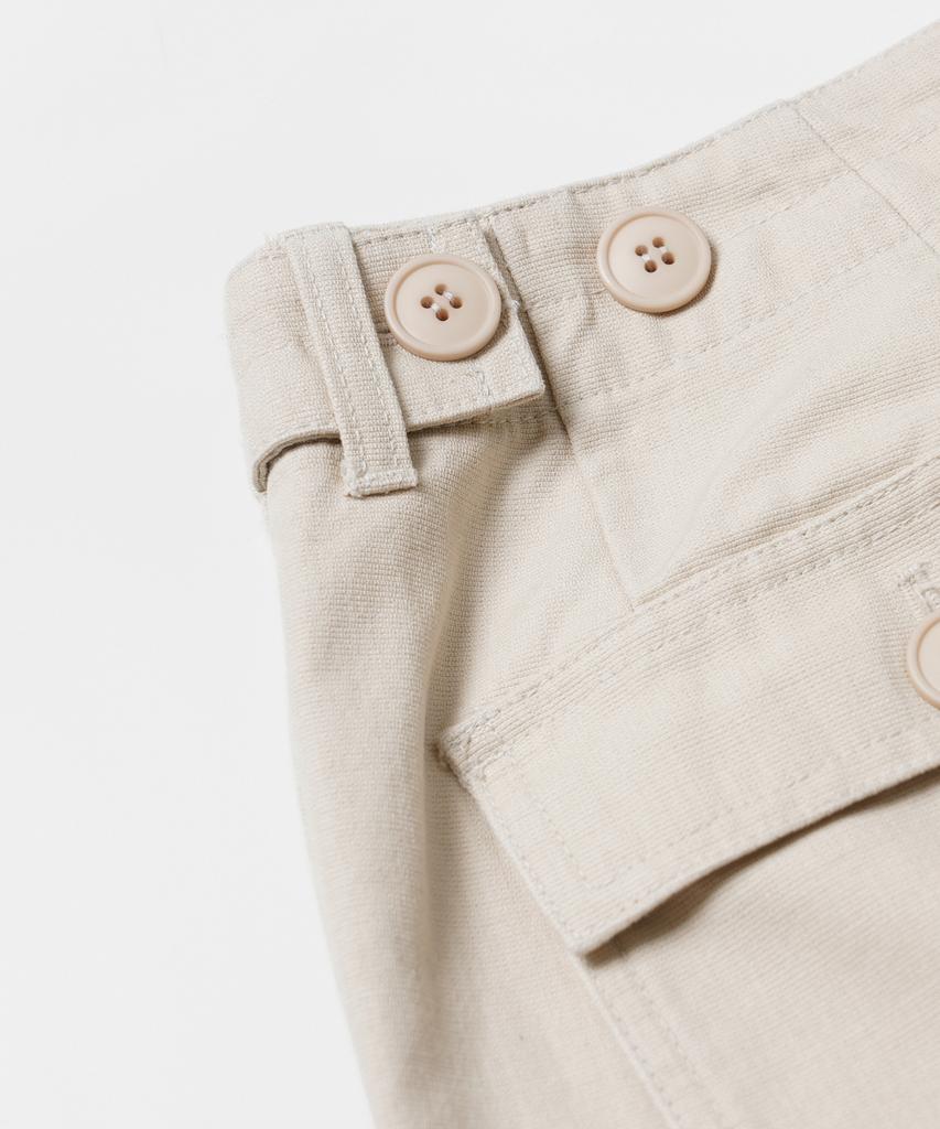 FRIZMWORKS Jungle Cloth Fatigue Pants _ Cream