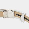 Serration Belt Synthetic Leather Golf C24192100 FR [Callaway] Men's (Cut Navigation/Stretchy) / / 1030_White