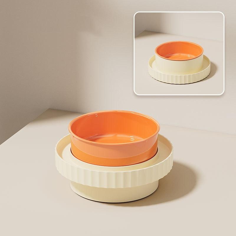 

Креативная миска для кошек против проливания, миска для кормления и поения, защита шейного отдела позвоночника, защита от брызг, миска для кормления кошек и собак, товары для кормления домашних животных A2