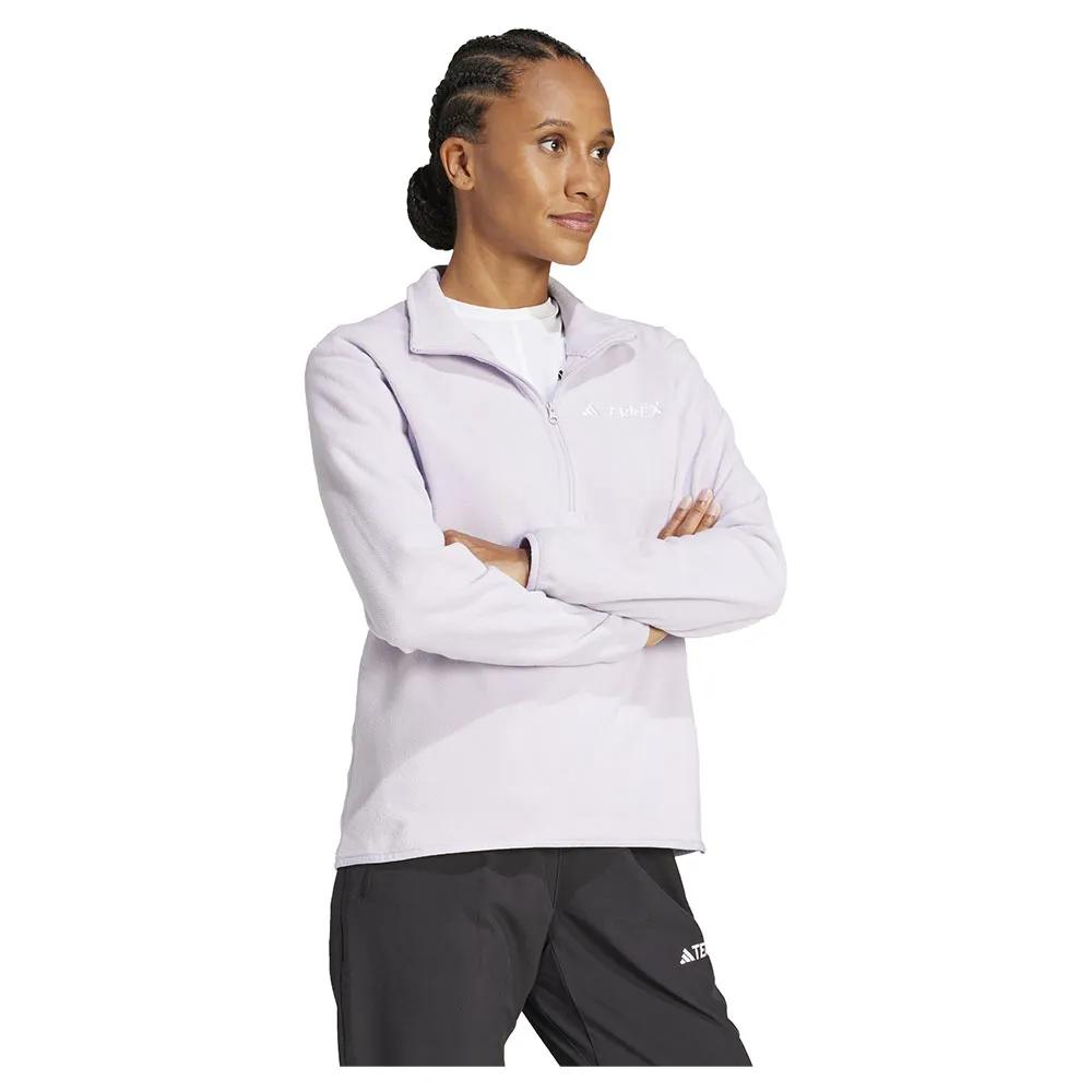 adidas Флисовая кофта с полумолнией Multi Essentials