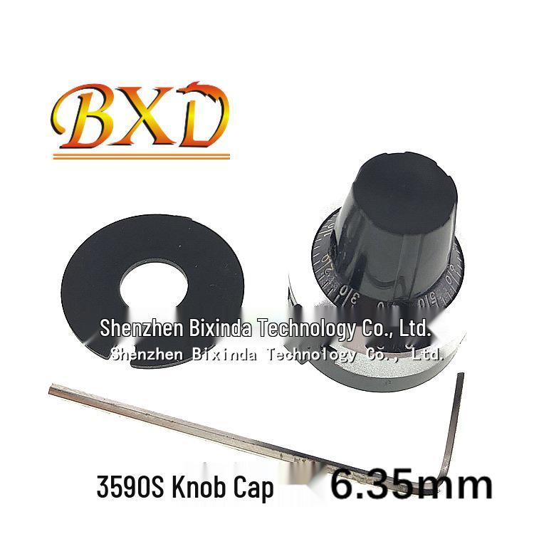 3590S-2-102L 1K Precision Multi-turn Potentiometer with Scale Knob Cap